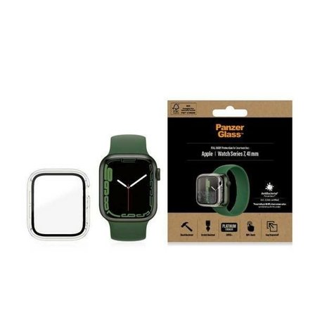 PanzerGlass Full Body-etui for Apple Watch 7 / 8 41 mm - gjennomsiktig