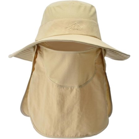 Solhatte til mænd og kvinder Fiskehat UPF 50+ Åndbar bred skygge Sommer UV-beskyttende hat