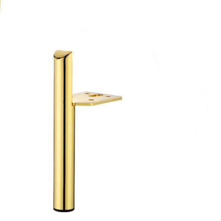 4 stk. ben til møbler, bordben 18CMGOLD 4 STK. GULD 4 STK.