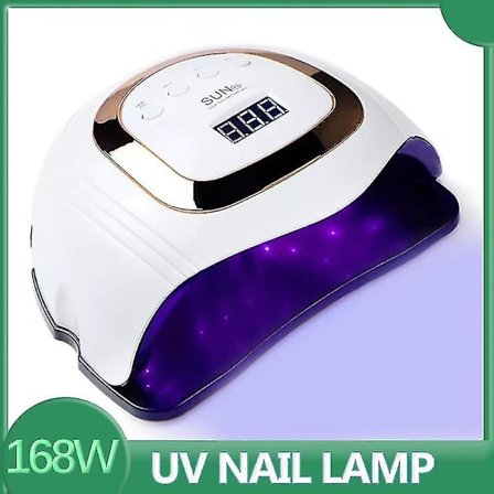 UV LED Lampe Kraftfuld 168W Neglelampe