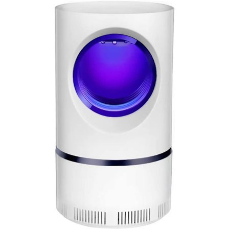 (Valkoinen) Uusi musta teknologia LED-hyttysansalampun sisätilojen hyönteisansan USB-sähköinen hyttyskarkotin