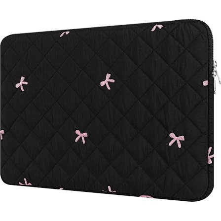 ING Laptop Sleeve Specielt Designet til 15/16 Tommer MacBook, Laptop Sleeve med Broderede Sløjfer, Egnet til Visse 15.6 Tommer Chromebook/PC Laptop, 