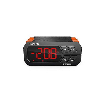 -50°C-99°C Digital Temperaturregulator Alarm Smart LED Termostat med Sensor AC110V