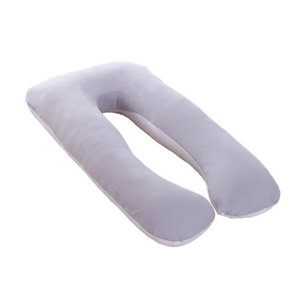 Bomulds Pudebetræk Til U-formet Graviditetspude Vaskbar Behagelig Pudebetræk Til Sideliggende Pude