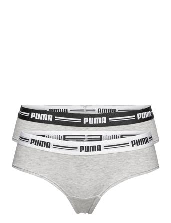Puma Women Brazilian 2P Hang Lingerie Panties Brazilian Panties Grå PUMA