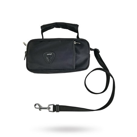 Puppia - Ashton Hundkoppel Med Väska - Svart - Hundkoppel