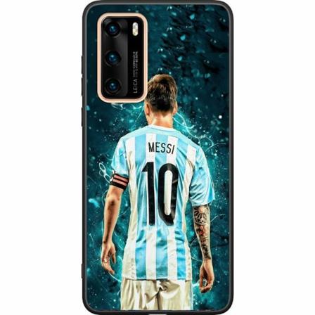 Huawei P40 Svart Skal Messi