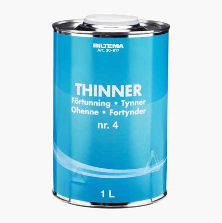 Biltema - Tynner nr. 4 1 liter