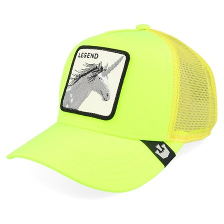 Goorin Bros. - Kids Little Legend Yellow A-Frame Trucker Trucker Yellow Cap - @ Hatstore
