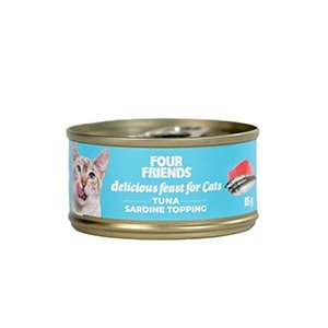 Four Friends Cat, Tuna & Sardine, 85g