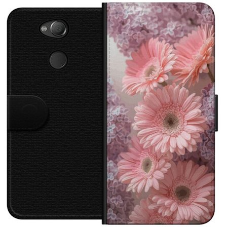 Yhteensopiva Lompakkokotelo Sony Xperia XA2 Kukkakuvio Pinkki Kukat