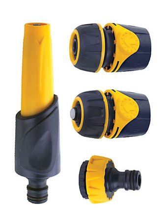 Ironside Garden Slangetilkobling startsett 1/2" 4 deler