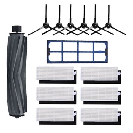 Pääsivuharjasuodattimen vaihtotarvikkeet Chuwi Ilife A8 A6 X620 X623 robotti-imurille