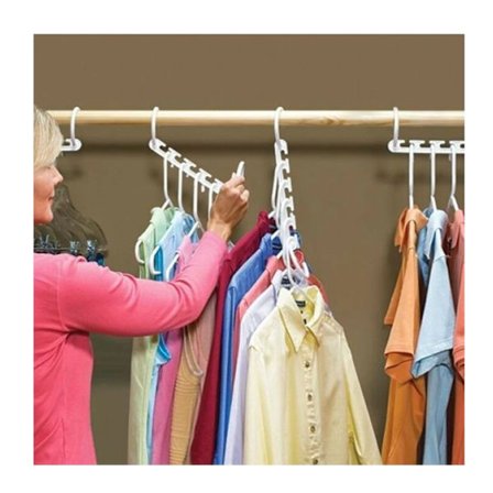 Sæt med 10 multibøjler - Pladsbesparende bøjle