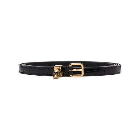 Alexander McQueen, Belt Czarny, Kobieta, Rozmiar: 75 CM