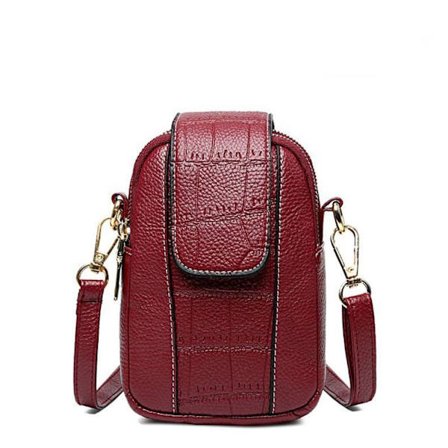 Crossbody skuldervesker Glidelåsvesker RØD