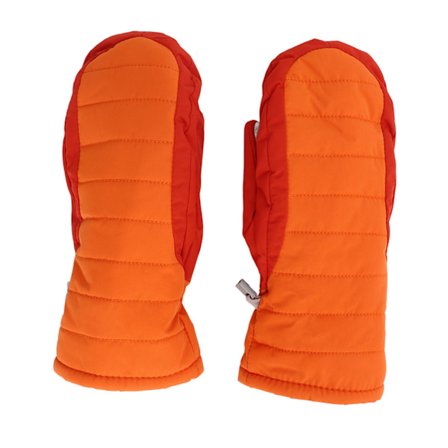 1 par varme barnehansker vindtette vanntette tykke for vinter snøski votter hansker oransje