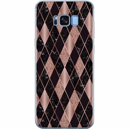 Samsung Galaxy S8 Genomskinligt Skal Mönster