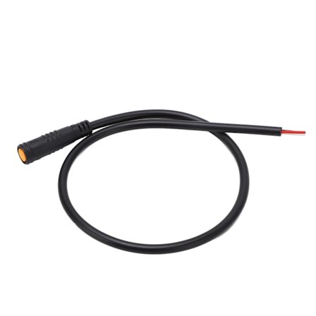 3-trådet Forlængerkabel til Elcykel Kobber og PVC Gashåndtag Bremsesensor Forlængerkabel Til Cykeltilbehør 200V AC Hunkontakt