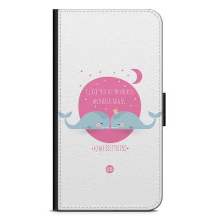 Bjornberry Google Pixel 6a Fodral - Love You To The Moon