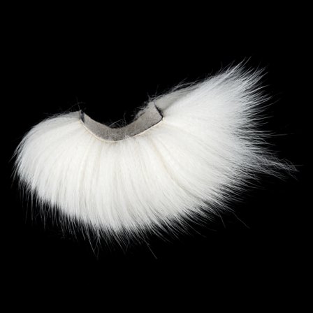 Arctic Fox Body Hair - White