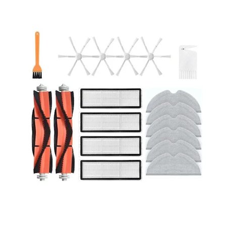Mi Robot Vacuum Mop 2c Stytj03zhm Robotdammsugare Tillbehör Huvudsidoborste Filter Moppduk