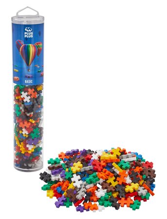 Plus-Plus | Plus-Plus Basic Mix / 240 Pcs / Tube | ONE SIZE