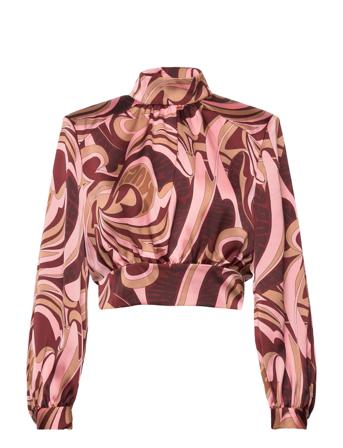 Carula-1 Blus Långärmad Coral HUGO