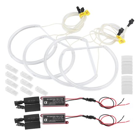 Vita CCFL Angel Eyes Halo Ringar Hög Ljusstyrka Passar E46