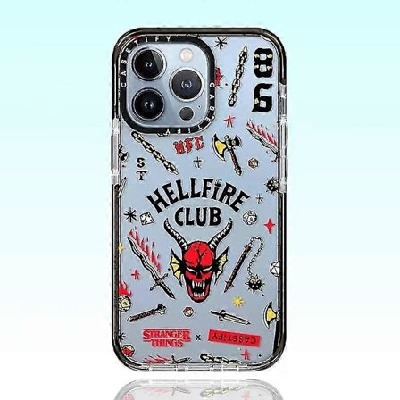 Yhteensopiva iPhone 13 Hellfire Club -puhelinkuoren kanssa, silikoninen puhelinkotelo – erinomainen