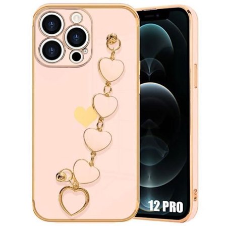 Coque - Luxe - til iPhone 12 Pro - Silikone Rosa - Anti-Ridse - Ultra Slim - Stødabsorberende