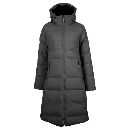 Skhoop Long Down Jacket Women down-lined parkas Black XL