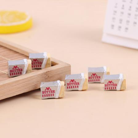 6st Simuleringssmör Miniatyr Låtsaslek Kök Diy Brea