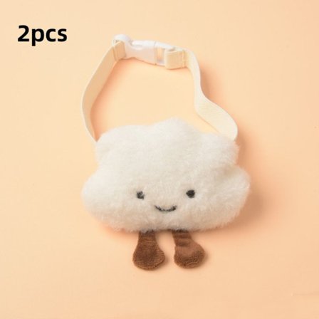 2 stk/sett Gardinklemme Spenne Gardin Tieback HVIT SKY HVIT