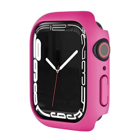 Case För Apple Watch Cover 41mm 45mm 44mm 40mm 44 Mm Tillbehör Pc Protector Bumper Iwatch Series 6 Se 5 4 3 7 8 42mm 38mm Case