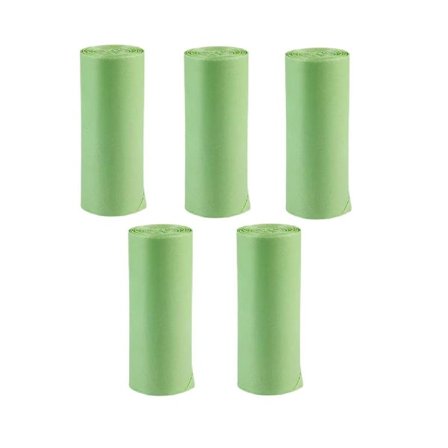 Skraldeposer Biologisk Nedbrydelige Skraldeposer Komposterbare Affaldsposer Genbrug Uparfumeret Høje Køkkenskraldeposer