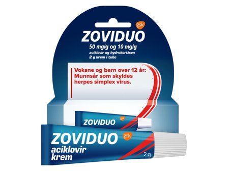 Zoviduo Krem 50+10mg/g, 2 g