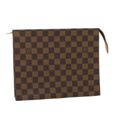 Louis Vuitton Vintage, Pre-owned Canvas pouches Bruin, unisex, Maat:ONE Size