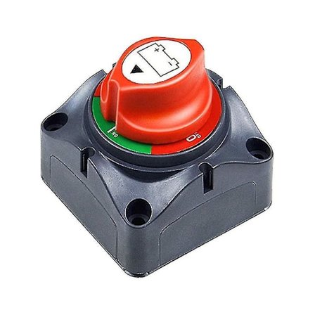 Bilbåtsbatteribrytare, universell 12v/24v 300a batterifrånskiljare båt huvud vattentät Cu