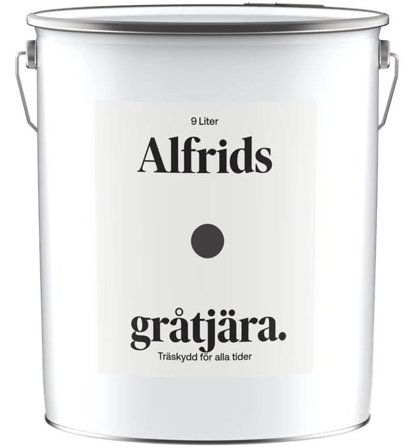 Alfrids Produkter V410053 Gråtjära 9 l, Färg & tapeter