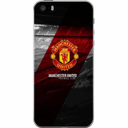 Apple Iphone Se Genomskinligt Skal Manchester United Fc