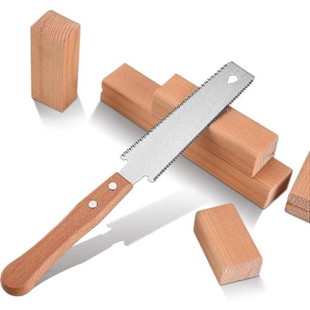 Japansk såg, Liten träsåg, flexibelt dubbelsidigt blad, manuell, hobby, DIY, japansk snickarsåg, vass och lätt