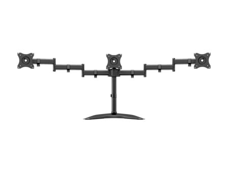 Multibrackets M Deskstand Basic Triple monteringssett - for 3 LCD-skjermer - svart