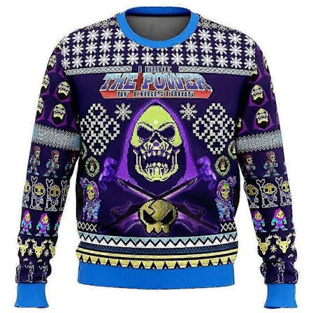 HEYYEYA HE-MAN Ruma Jouluneule Lahja Joulupukki Villapaita Miesten 3D Collegepaita ja Syksy/Talvi Puserot Miehille EL1158