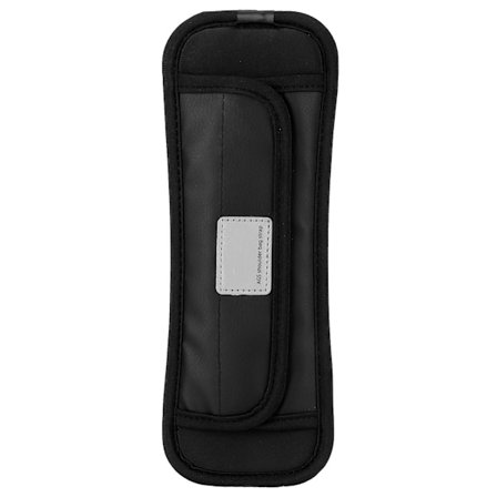 Liukumattomat olkahihnatyynyt kitarahihnan pehmuste repun urheilulaukkuun, musta, suuri