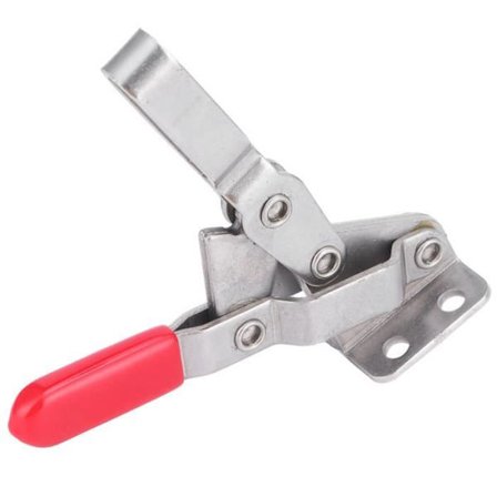 HURRISE Fixeringsklämma Svetsning Toggle Clamp Positioneringsfixtur för träbearbetande snickare DIY Dowel