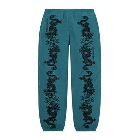 Supreme, Cropped Trousers Blauw, Heren, Maat:L