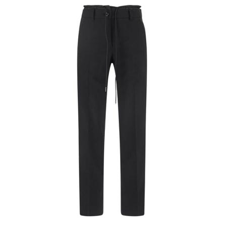 Sacai, Classic Coulisse Trousers Zwart, Dames, Maat:L