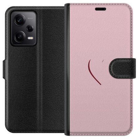 Kompatibelt Plånboksfodral till Xiaomi Xiaomi Redmi Note 12 Pro SoftPinkLove