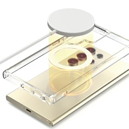 Araree Mobilskal till Galaxy S24 Ultra MagSafe Duple M - Transparent